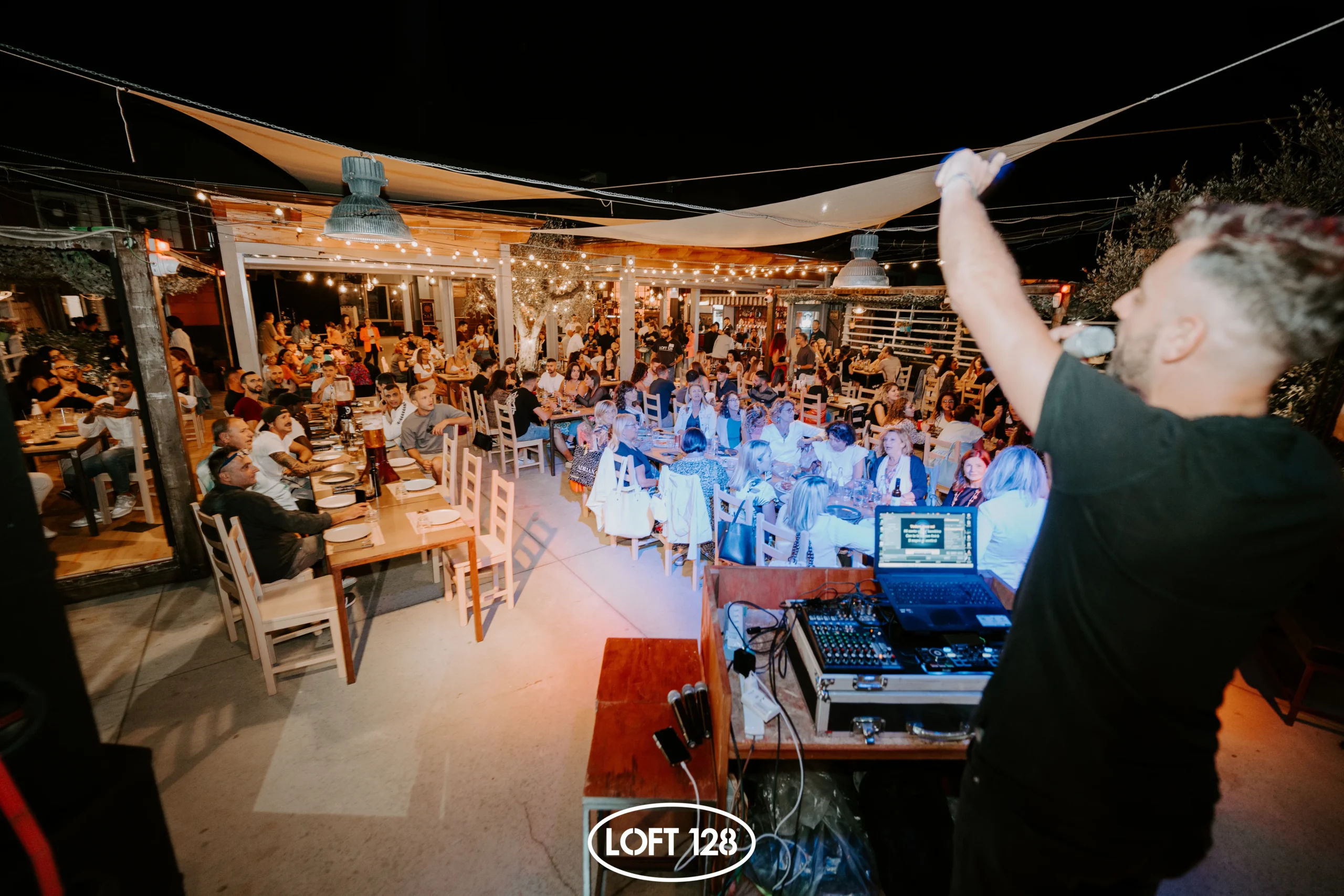 karaoke con live band